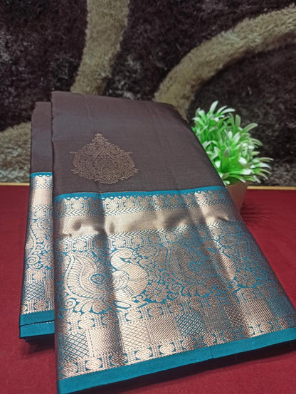 Pure Kanchipuram Silk Saree.