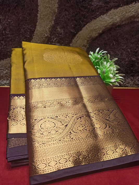 Pure Kanchipuram Silk Saree.