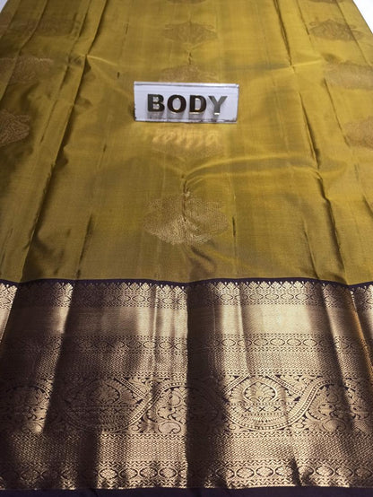 Pure Kanchipuram Silk Saree.