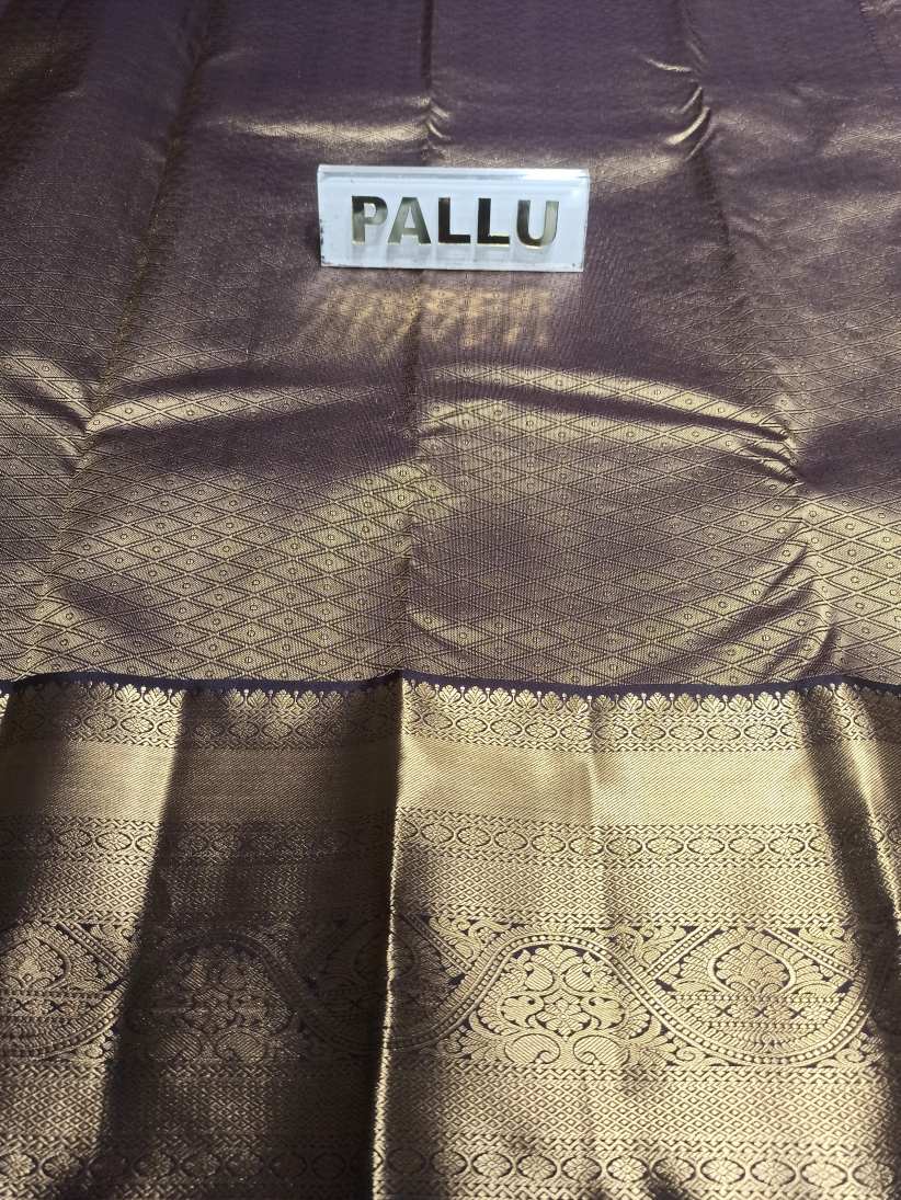 Pure Kanchipuram Silk Saree.