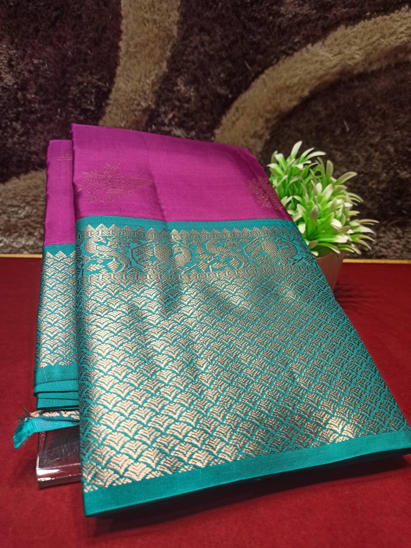 Pure Kanchipuram Silk Saree.