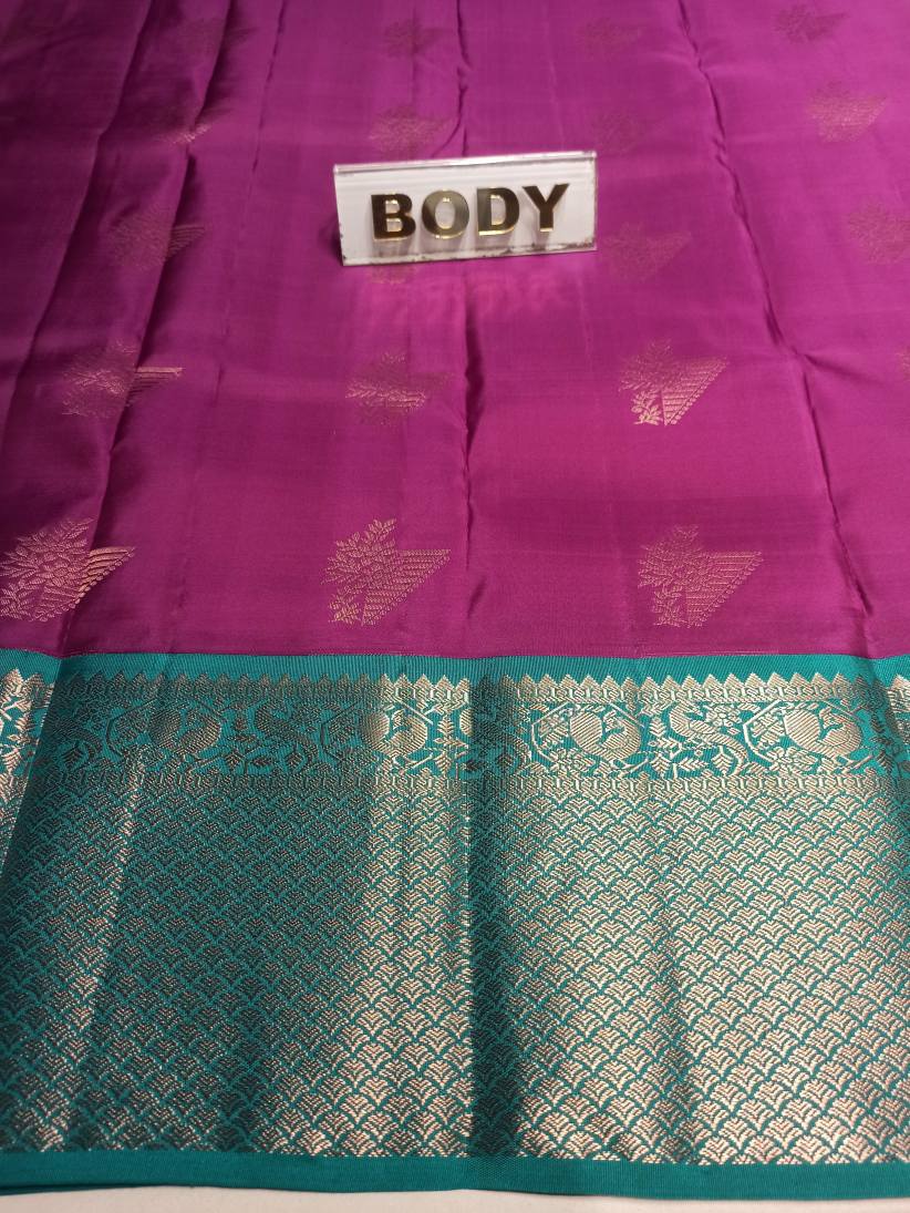 Pure Kanchipuram Silk Saree.