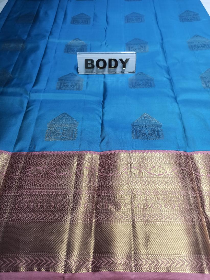 Pure Kanchipuram Silk Saree.