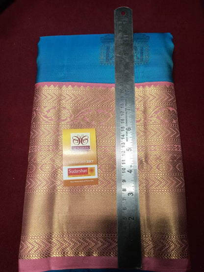 Pure Kanchipuram Silk Saree.