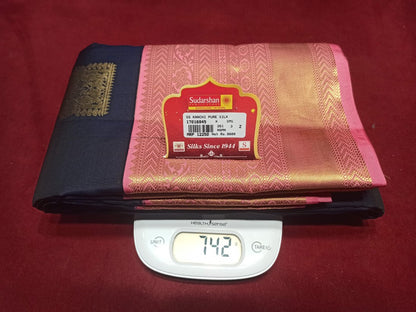 Pure Kanchipuram Silk Saree.