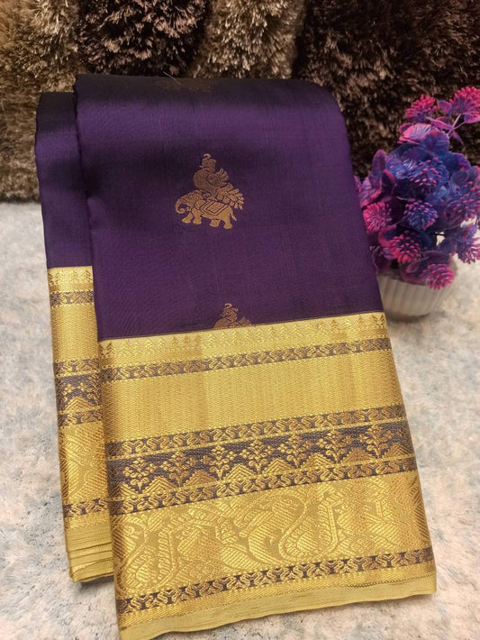 Pure Kanchipuram Silk Saree.