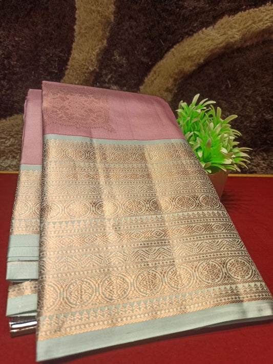 Pure Kanchipuram Silk Saree.