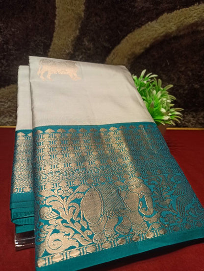 Pure Kanchipuram Silk Saree.