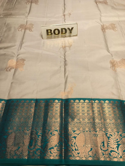 Pure Kanchipuram Silk Saree.