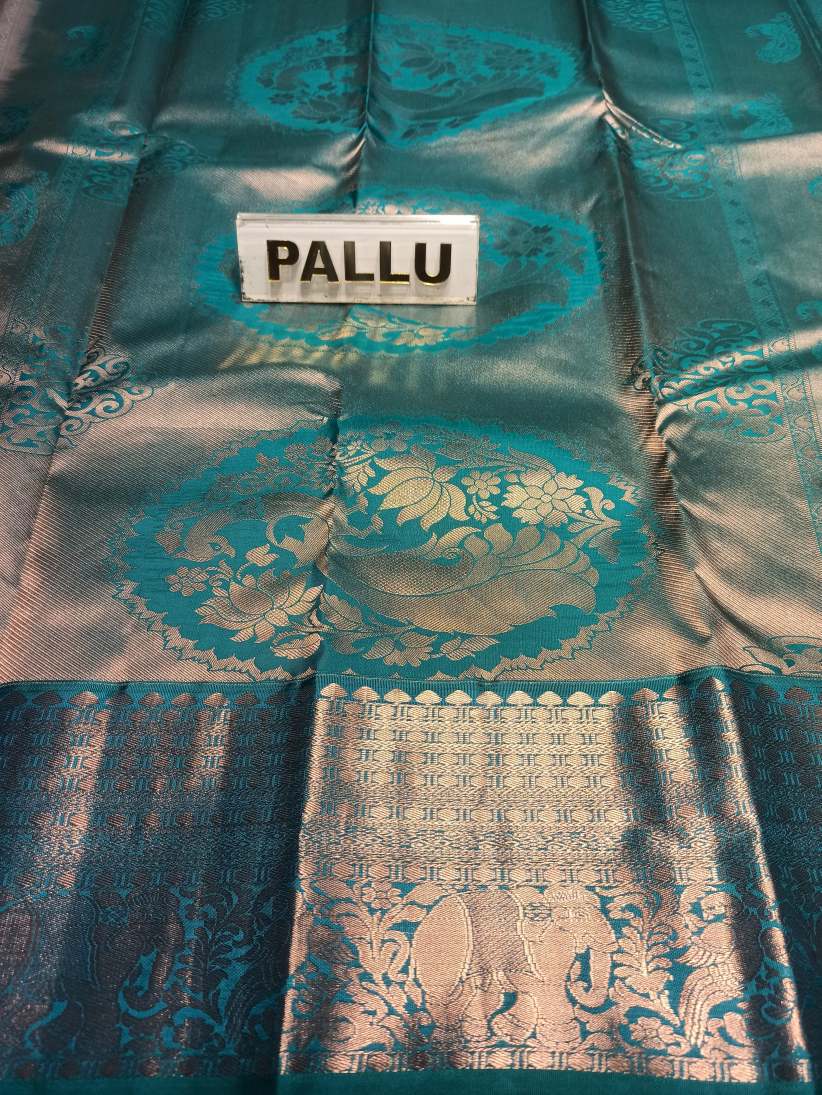 Pure Kanchipuram Silk Saree.