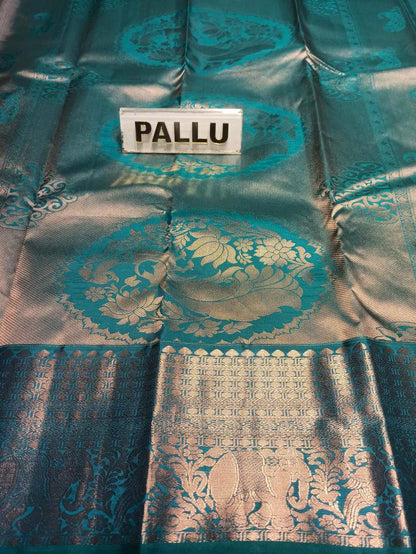 Pure Kanchipuram Silk Saree.