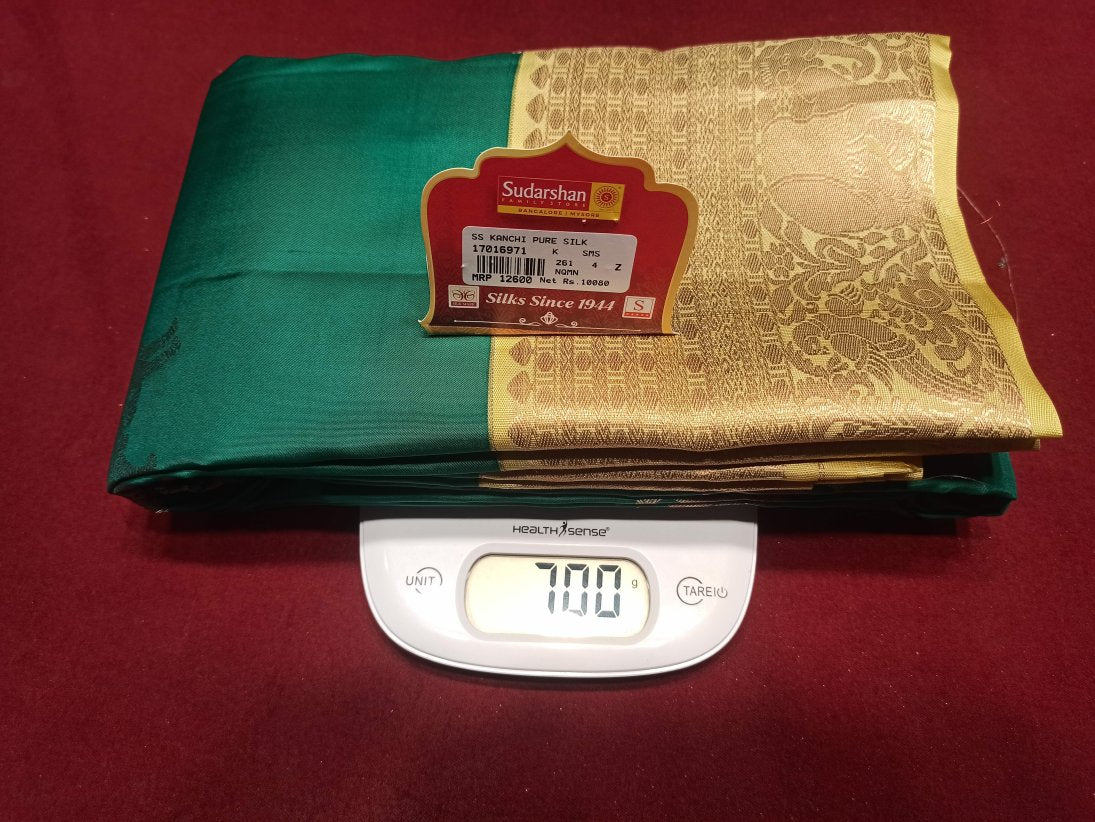 Pure Kanchipuram Silk Saree.