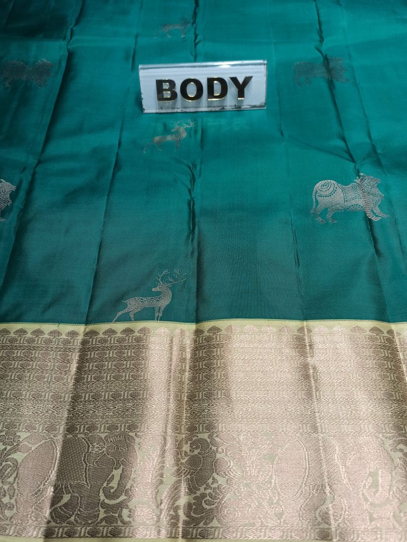 Pure Kanchipuram Silk Saree.