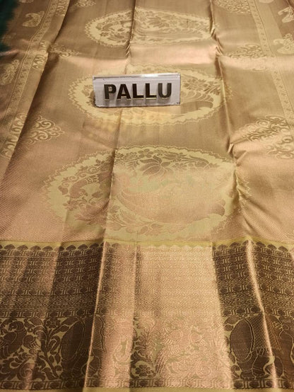 Pure Kanchipuram Silk Saree.