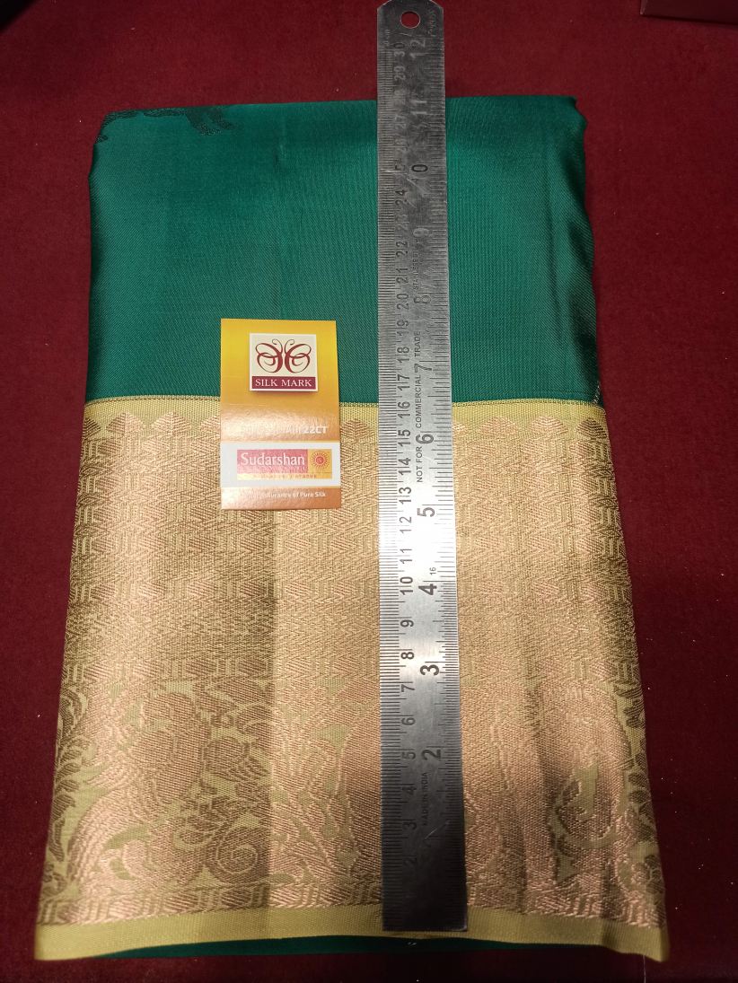 Pure Kanchipuram Silk Saree.