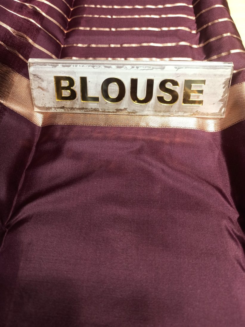 Pure Kanchipuram Silk Saree.