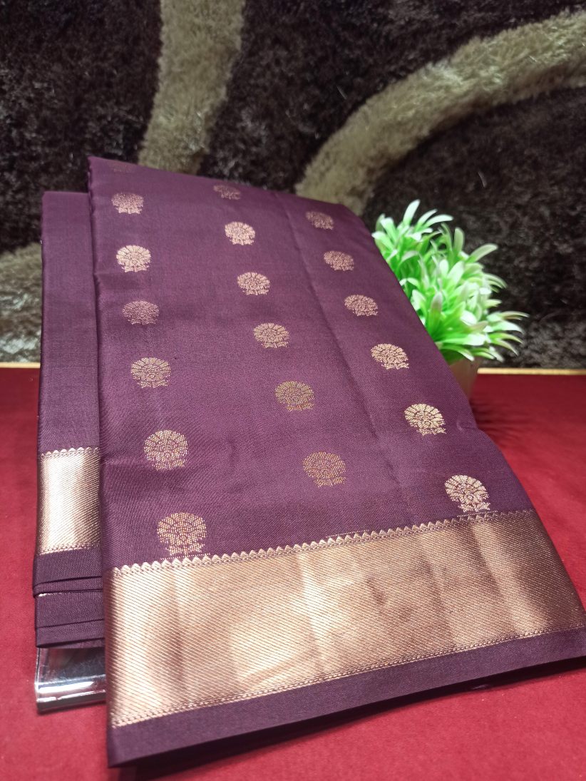 Pure Kanchipuram Silk Saree.