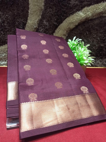 Pure Kanchipuram Silk Saree.