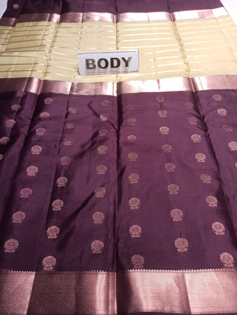 Pure Kanchipuram Silk Saree.