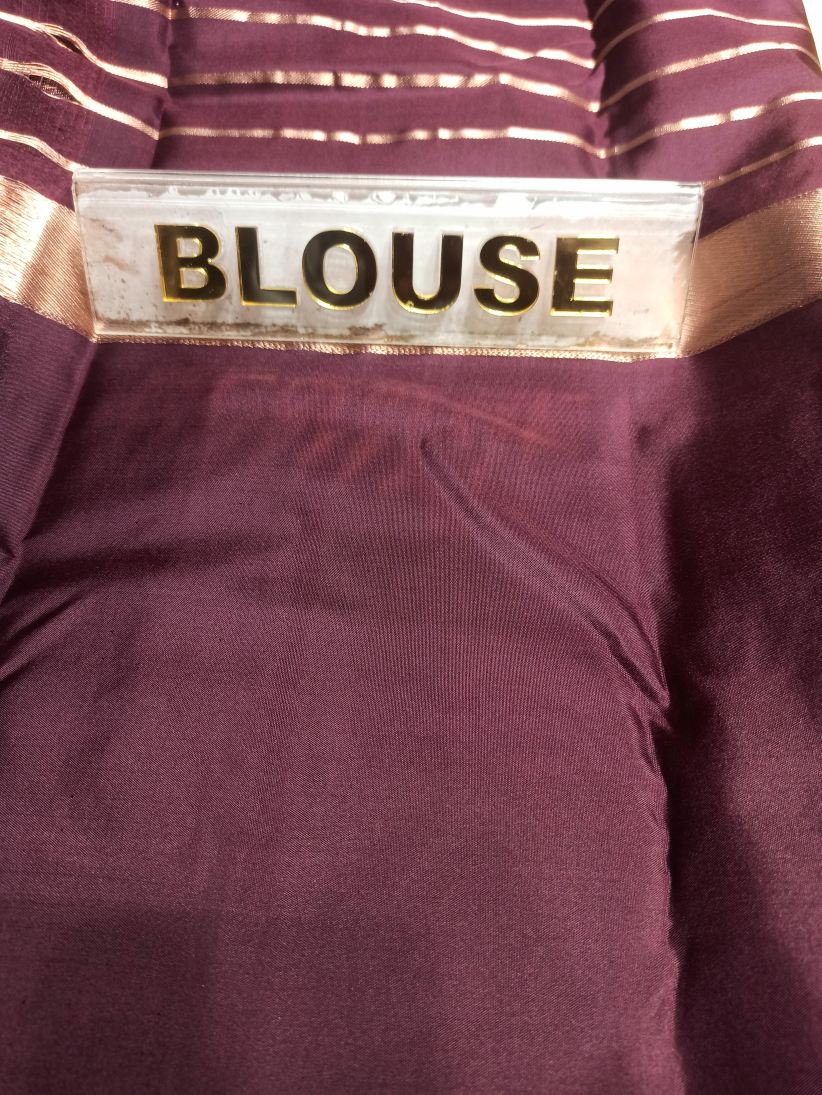 Pure Kanchipuram Silk Saree.