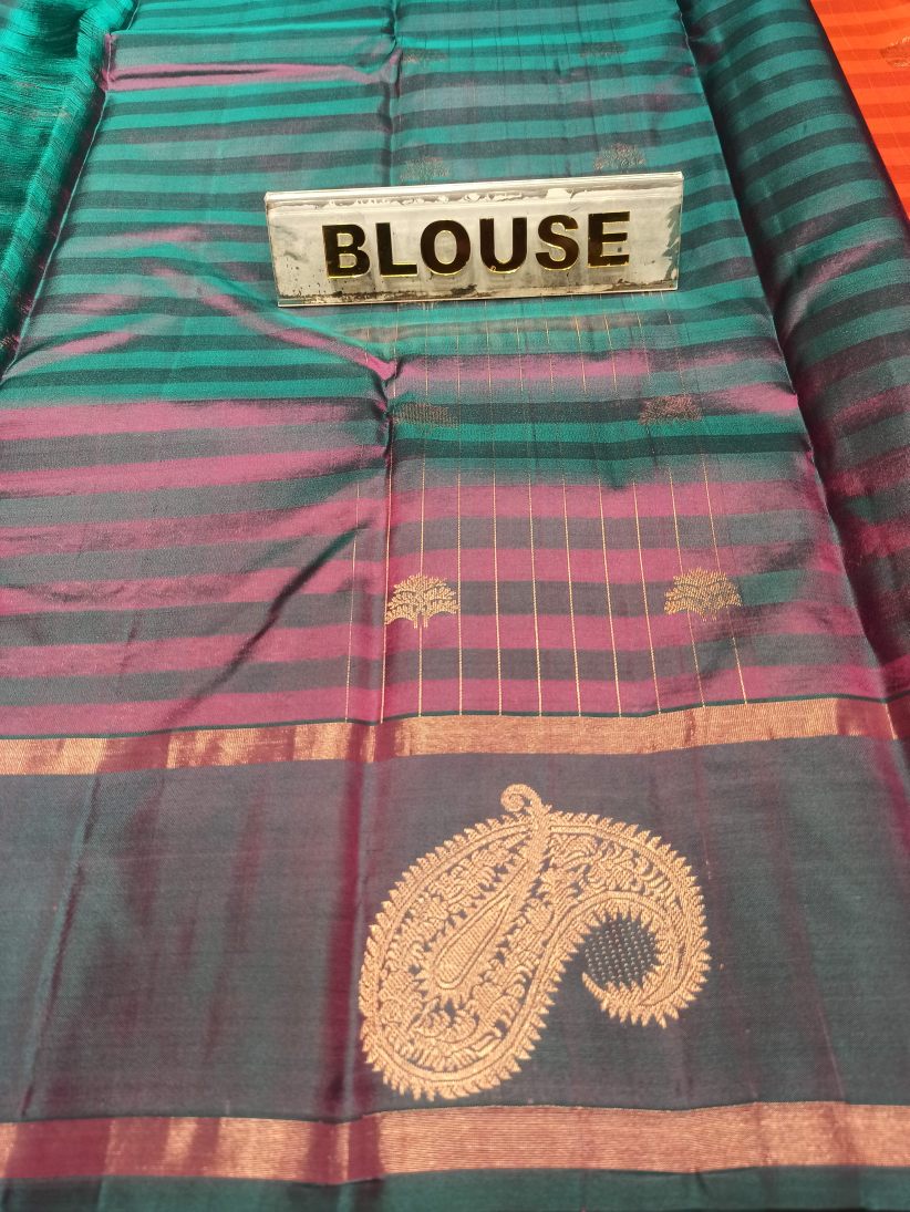 Pure Kanchipuram Silk Saree.