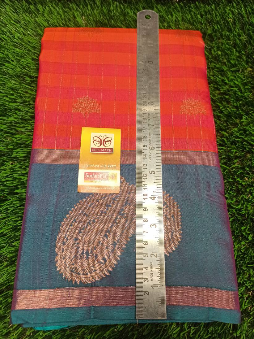 Pure Kanchipuram Silk Saree.
