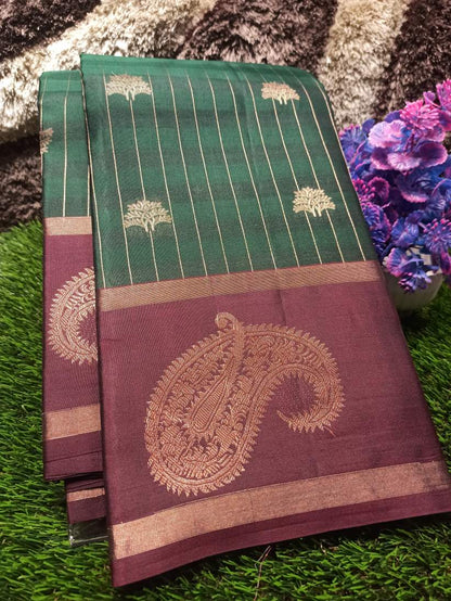 Pure Kanchipuram Silk Saree.