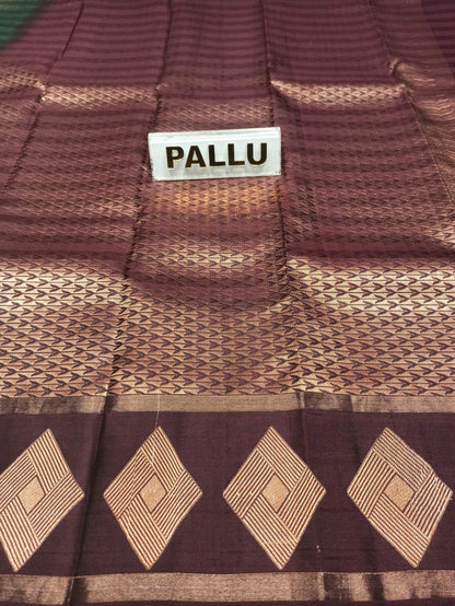 Pure Kanchipuram Silk Saree.