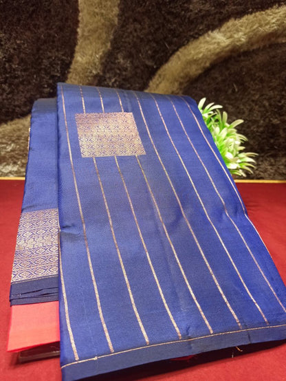 Pure Kanchipuram Silk Saree.