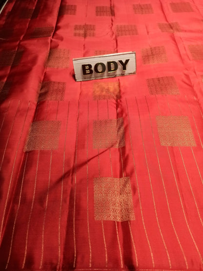 Pure Kanchipuram Silk Saree.