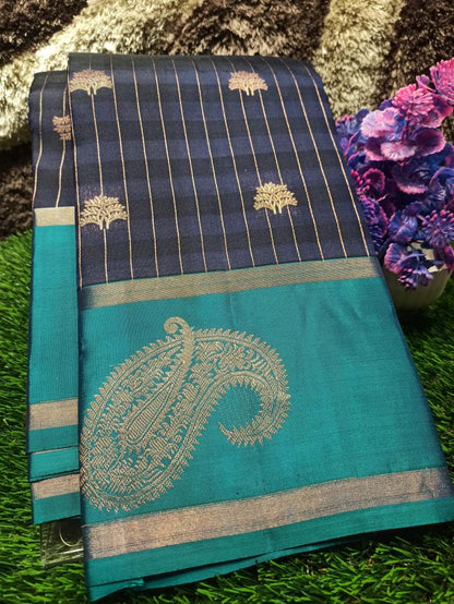 Pure Kanchipuram Silk Saree.