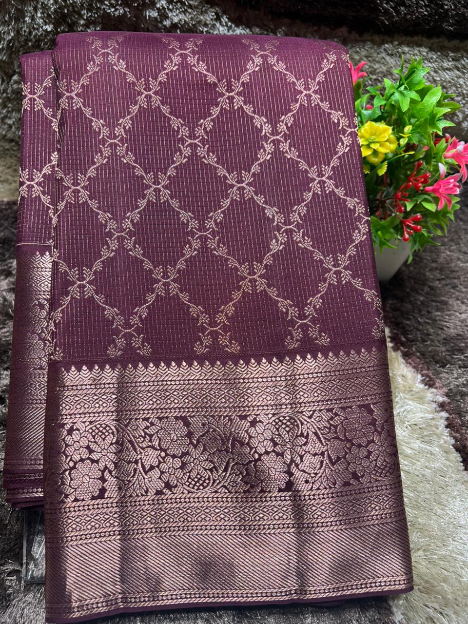 Pure Kanchipuram Silk Saree