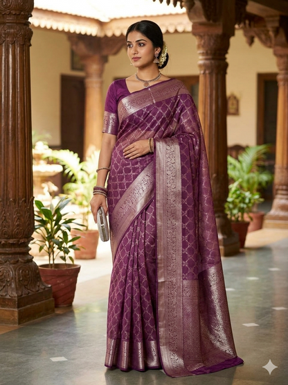 Pure Kanchipuram Silk Saree