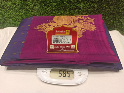 Pure Kanchipuram Silk Saree.