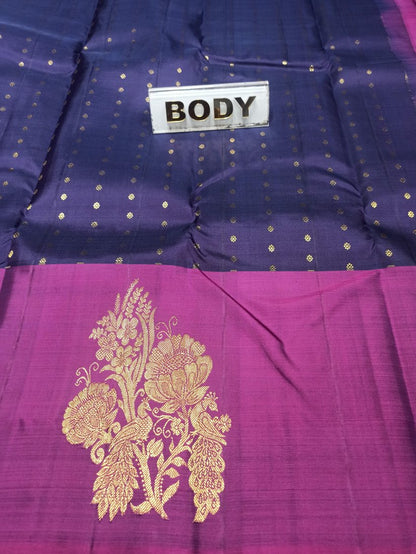 Pure Kanchipuram Silk Saree.