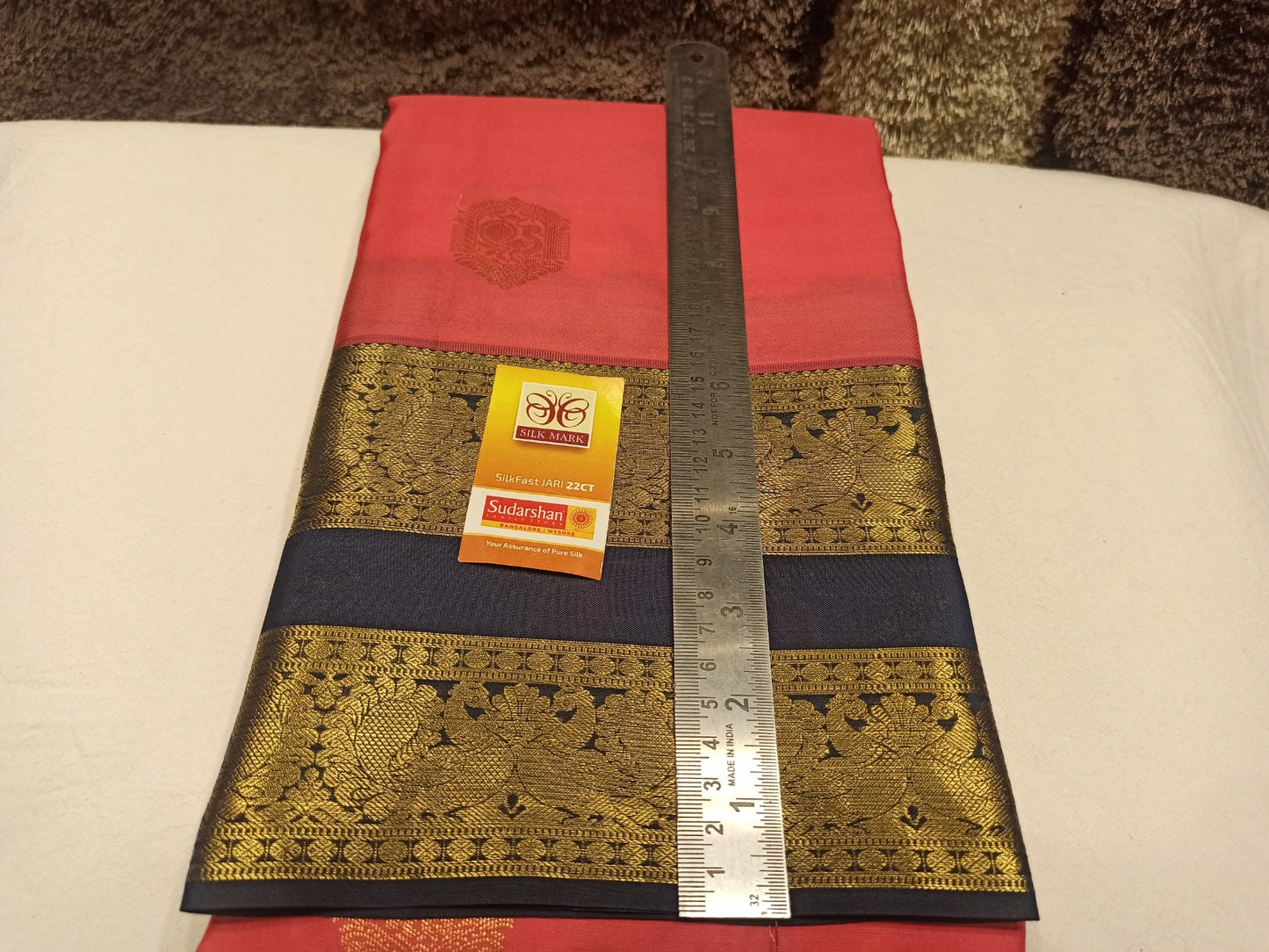 Pure Kanchipuram Silk Saree.