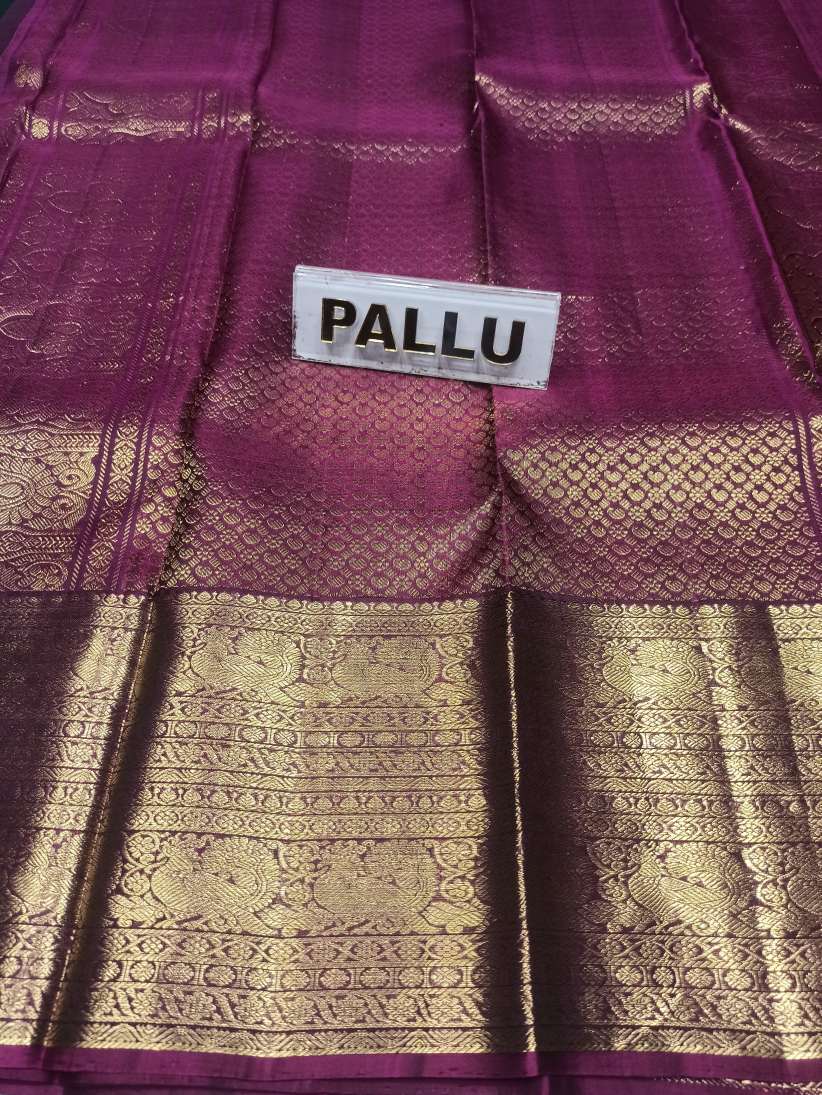 Pure Kanchipuram Silk Saree.