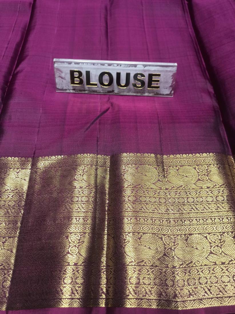 Pure Kanchipuram Silk Saree.