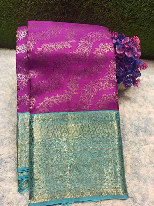 Pure Kanchipuram Silk Saree.