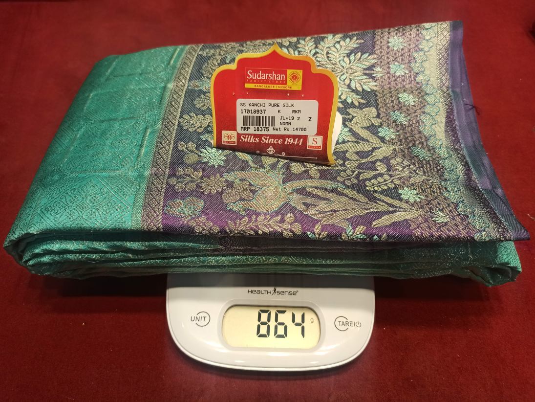 Pure Kanchipuram Silk Saree