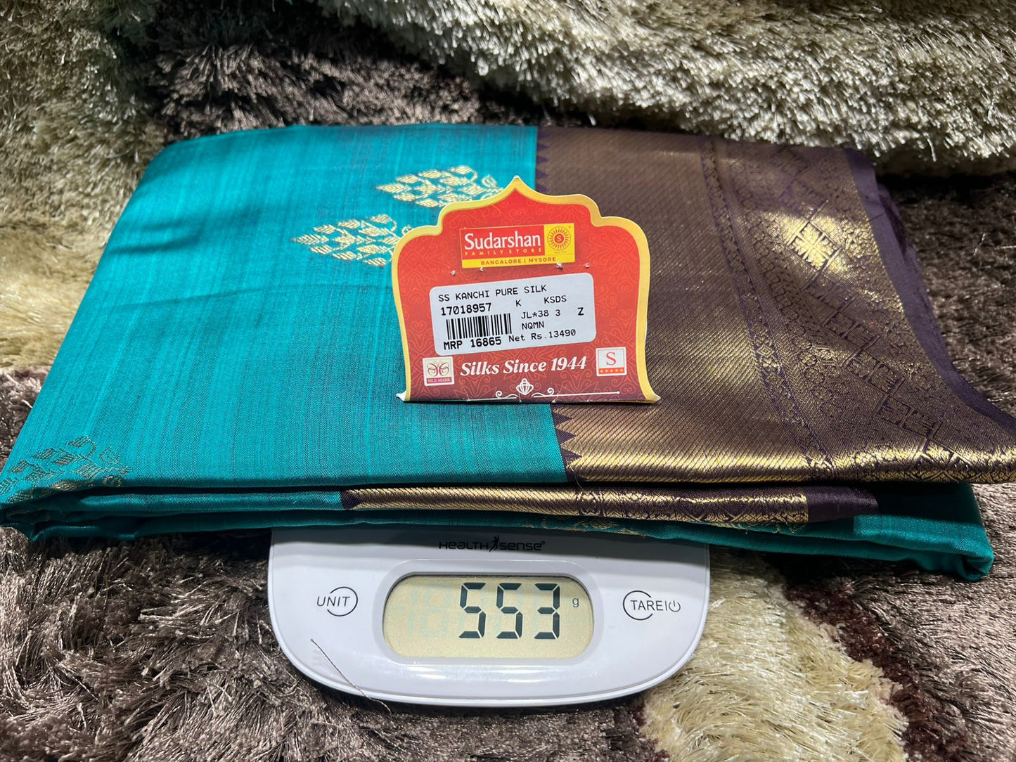 Pure Kanchipuram Silk Saree