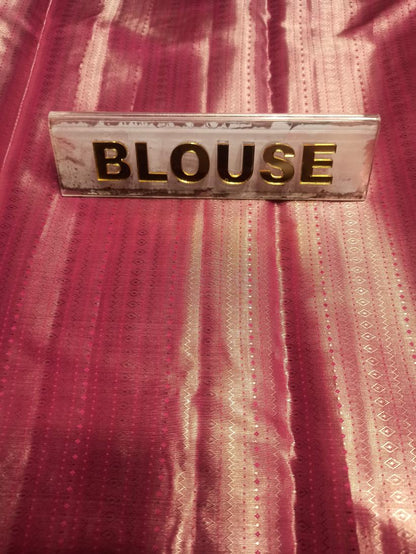 Pure Kanchipuram Silk Saree.