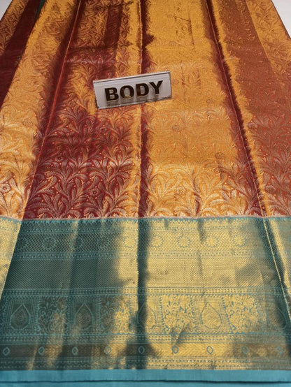 Pure Kanchipuram Silk Saree.