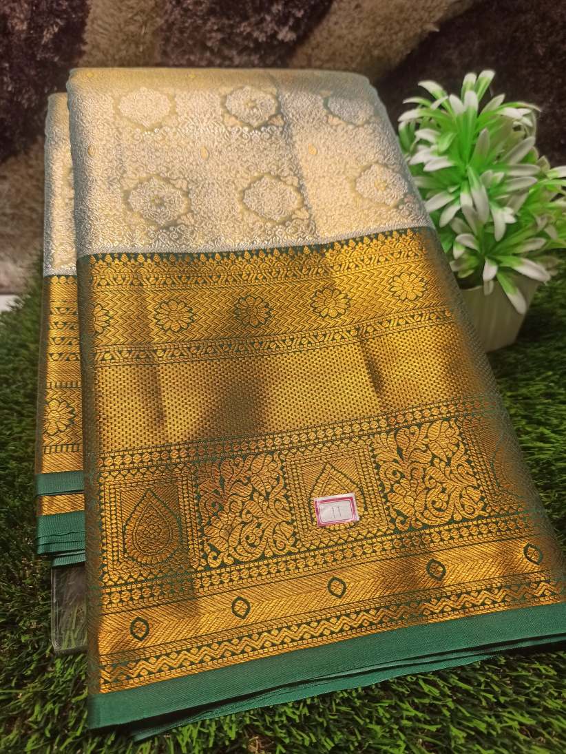 Pure Kanchipuram Silk Saree.