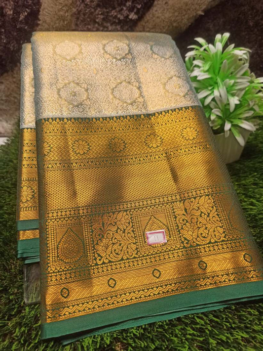 Pure Kanchipuram Silk Saree.