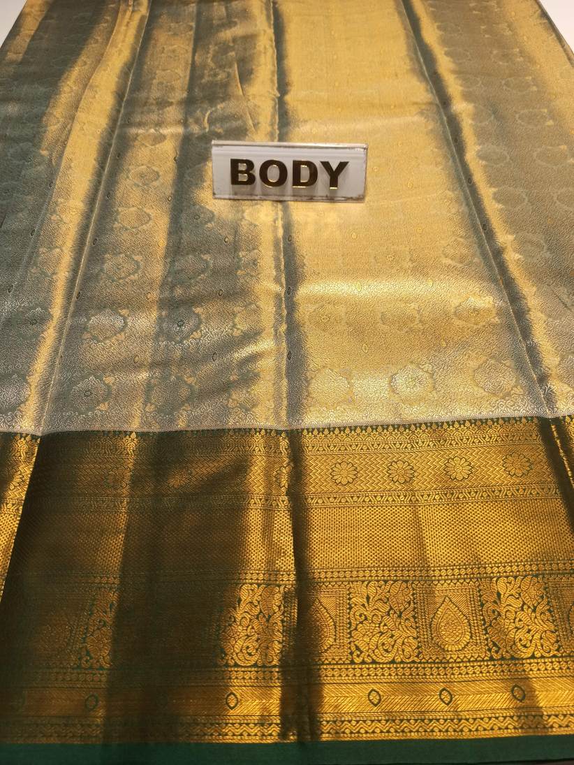 Pure Kanchipuram Silk Saree.