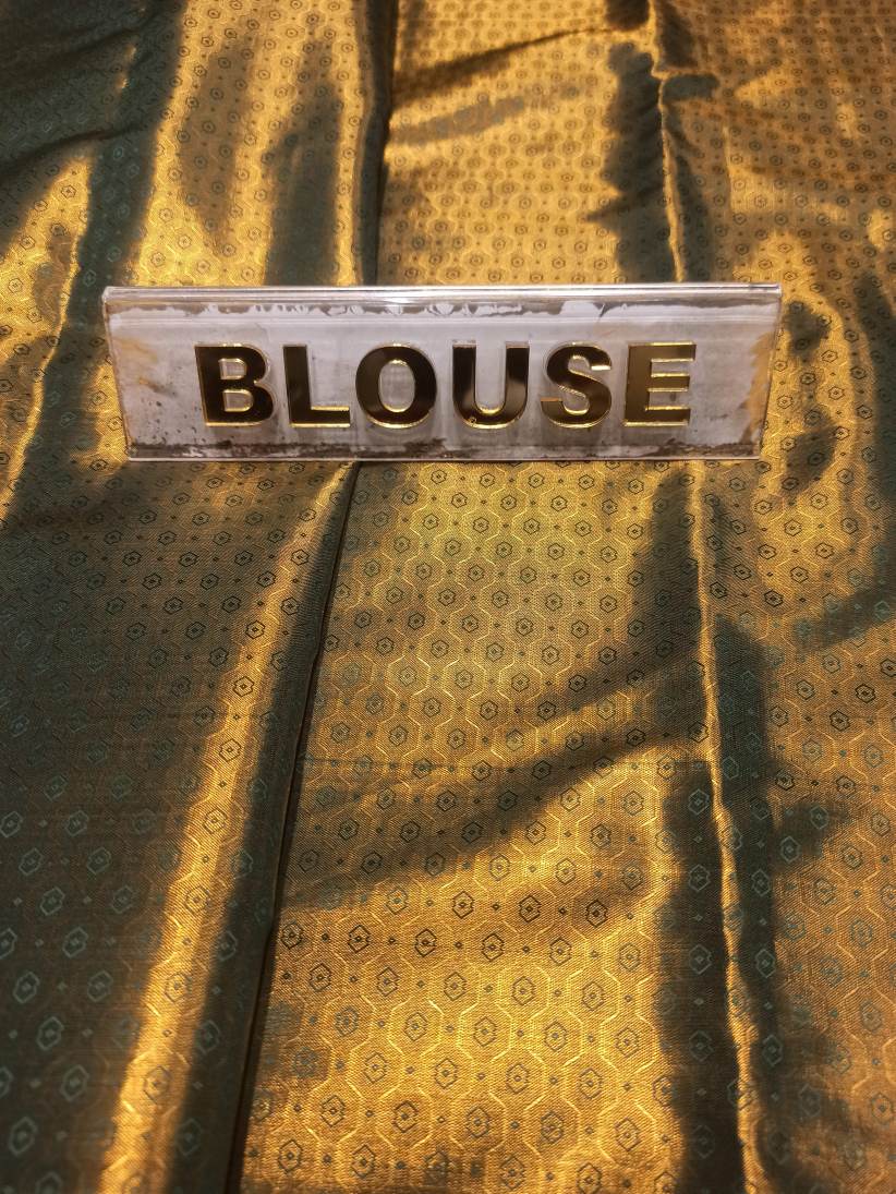 Pure Kanchipuram Silk Saree.