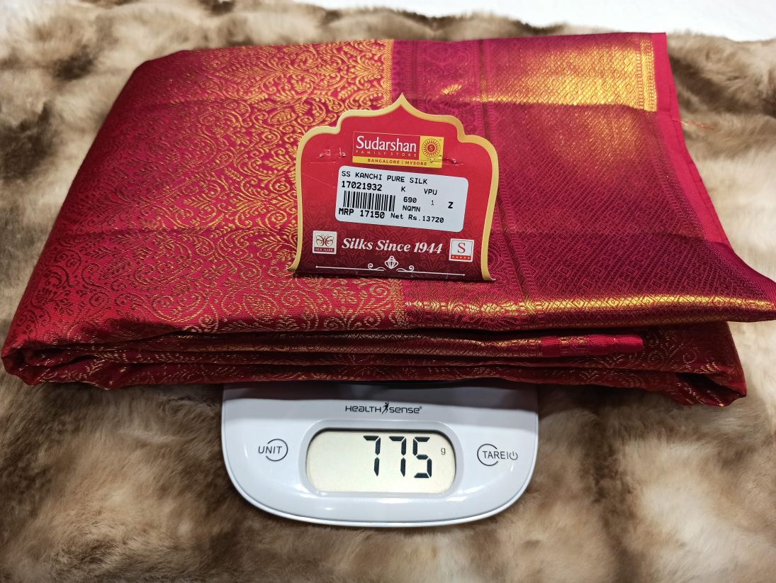 Pure Kanchipuram Silk Saree