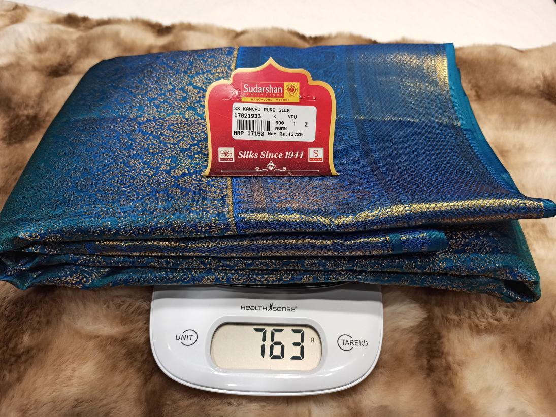 Pure Kanchipuram Silk Saree