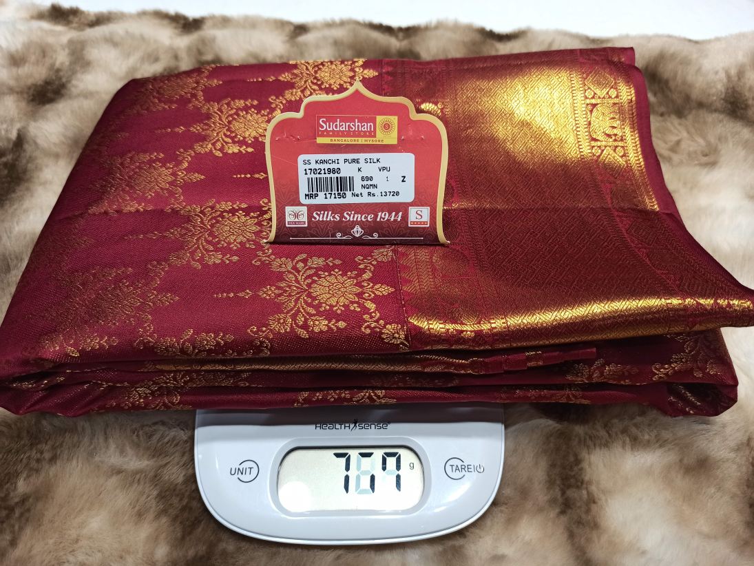 Pure Kanchipuram Silk Saree